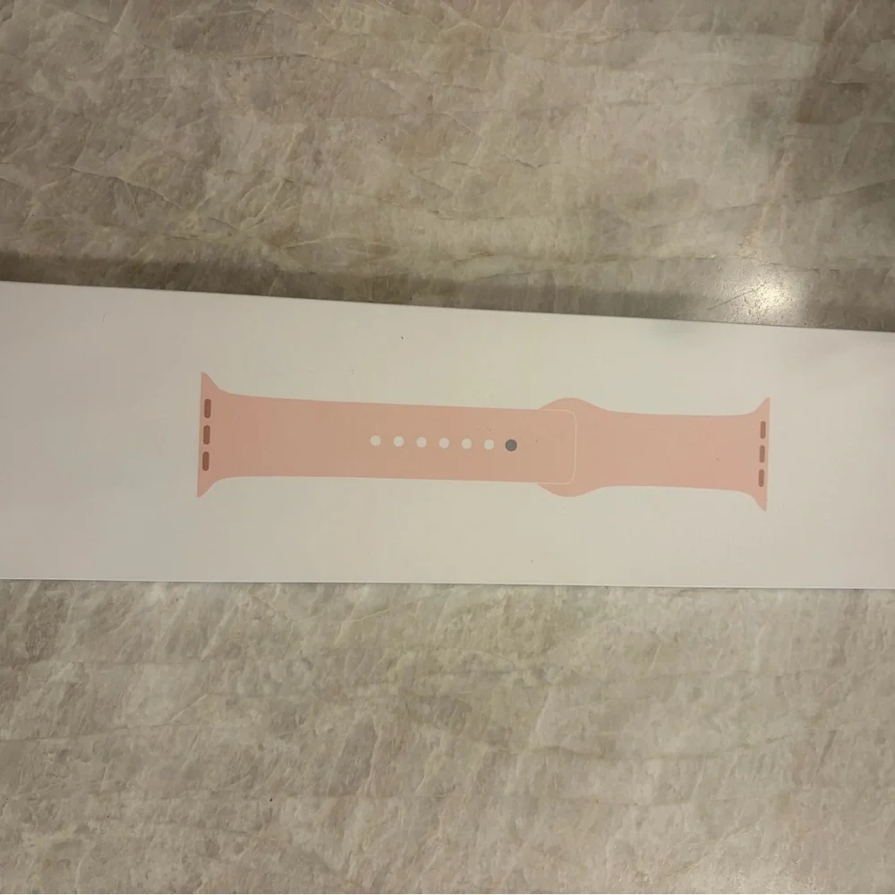 Apple 40mm Smartwatch Sport Band in Pink Sand, size S/M and M/L